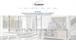 Desktop Screenshot of element-home.com